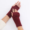Solid Colour Warm Gloves
