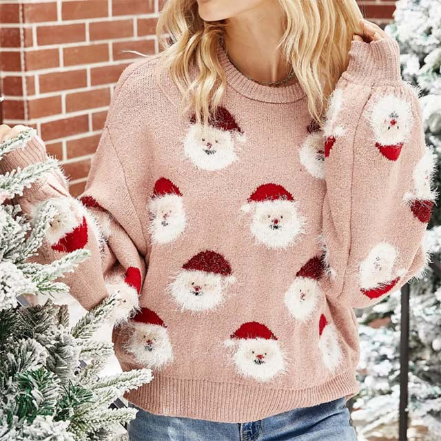 Casual Christmas Knit Sweater