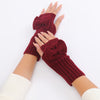 Solid Colour Warm Gloves