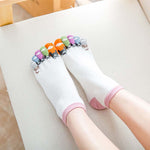 Cartoon 5 Finger Socks