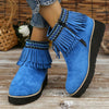 Vintage Fringed Boots