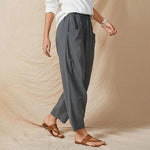 Solid Color Casual Trousers