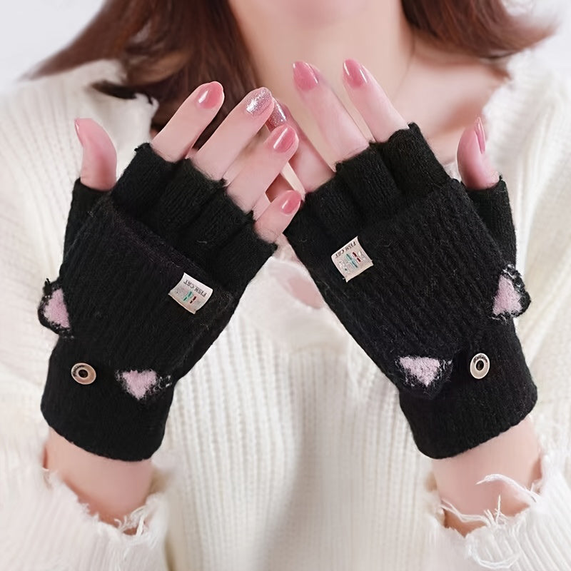 Cartoon Warm Gloves