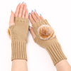Solid Colour Warm Gloves