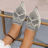 Pointed Toe Mesh Shoes