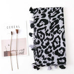 Casual Leopard Print Scarf