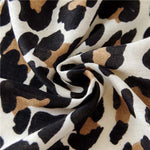 Casual Leopard Print Scarf