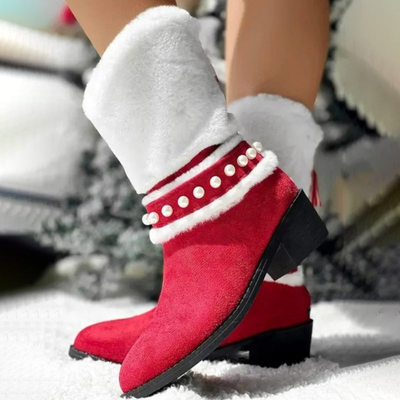 Warm Plush Snow Boots