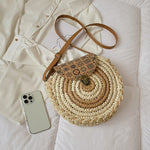 Ethnic Style Straw Bag