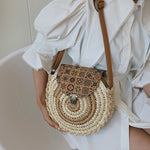 Ethnic Style Straw Bag