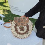 Ethnic Style Straw Bag