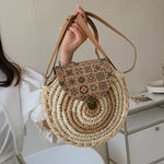 Ethnic Style Straw Bag