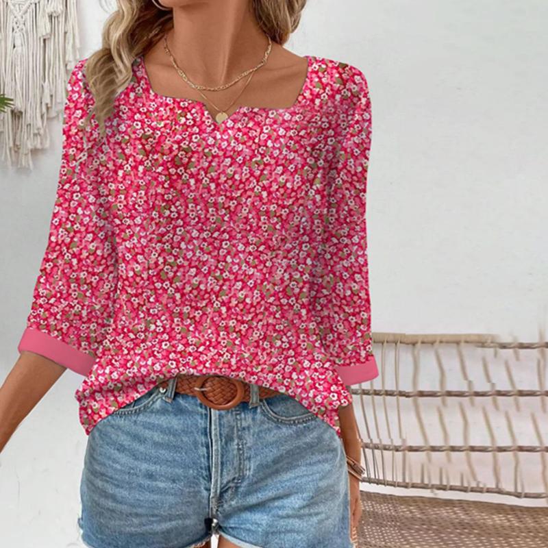 Casual Floral Blouse