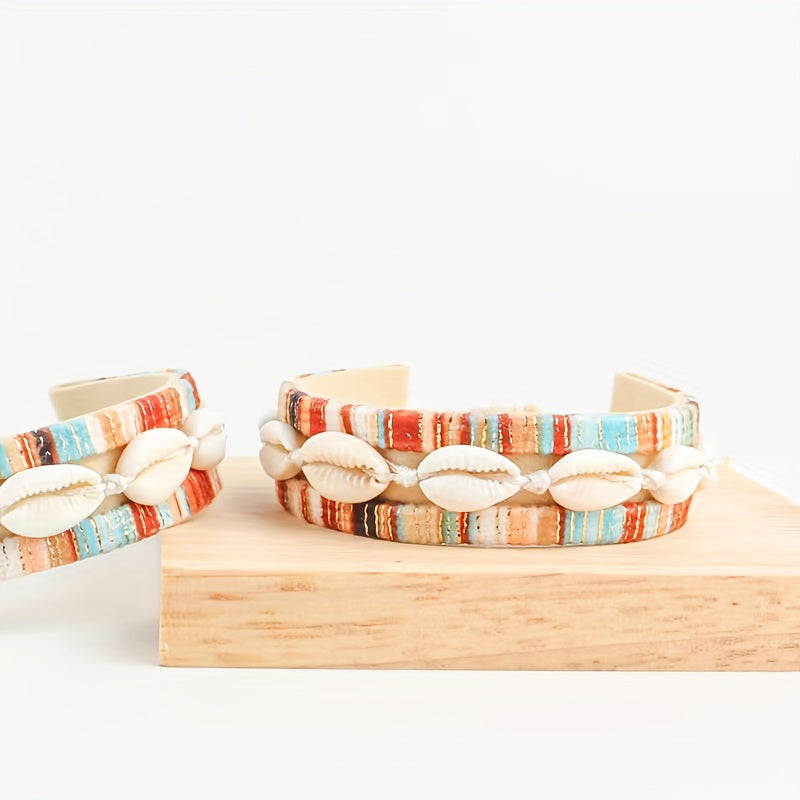 Hand Woven Shell Bracelet