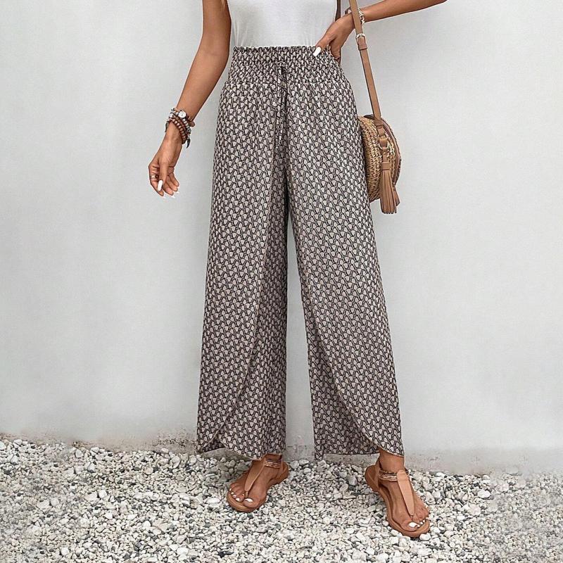 Casual Wide Leg Trousers