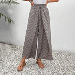 Casual Wide Leg Trousers