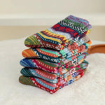 Pack Of 5 Pairs Of Ethnic Socks