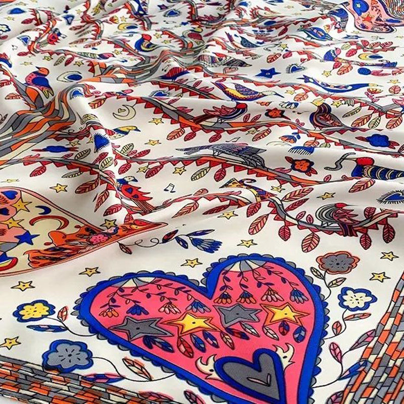 Vintage Printed Scarf