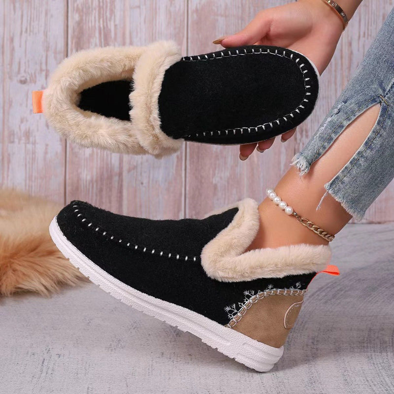 Warm Plush Snow Boots