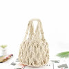 Casual Solid Colour Woven Bag