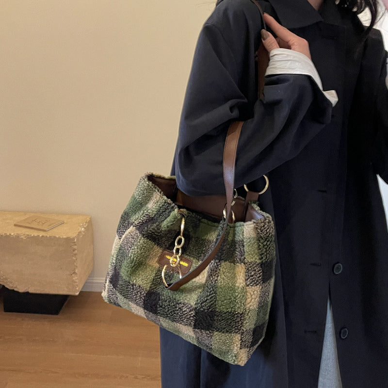 Vintage Plaid Bag