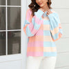 Casual Striped Knit Sweater