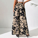 Vintage Floral Print Trousers