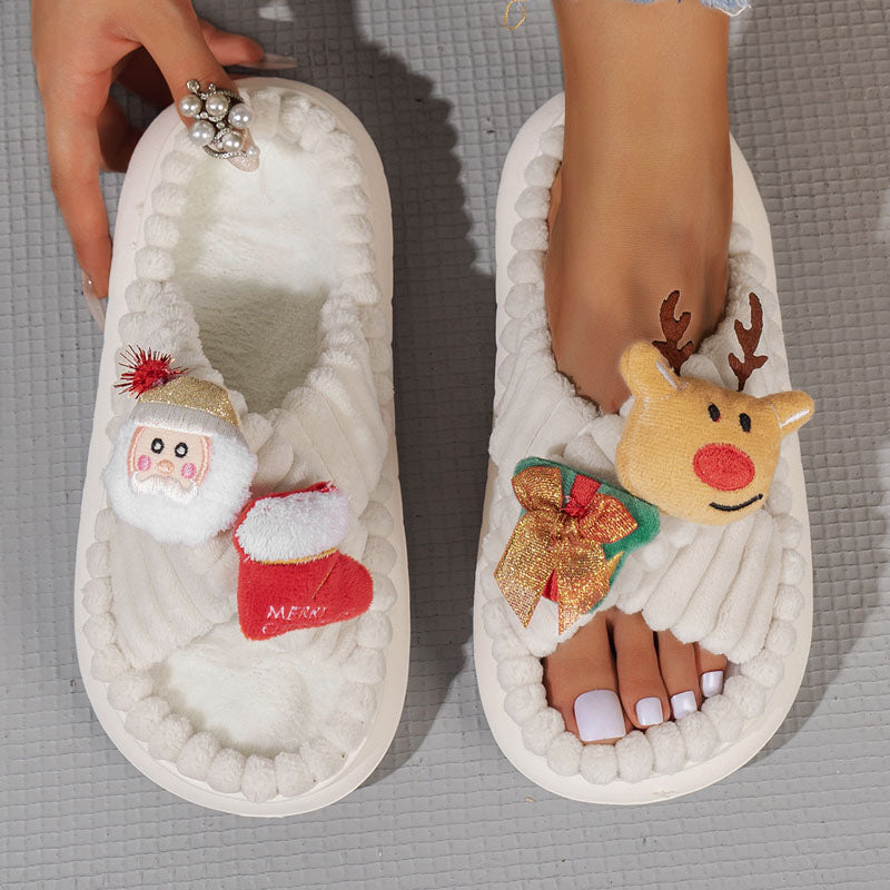 Christmas Plush Slippers