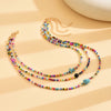Bohemian Colourful Beaded Necklace