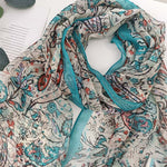 Casual Scarf With Abstract Print