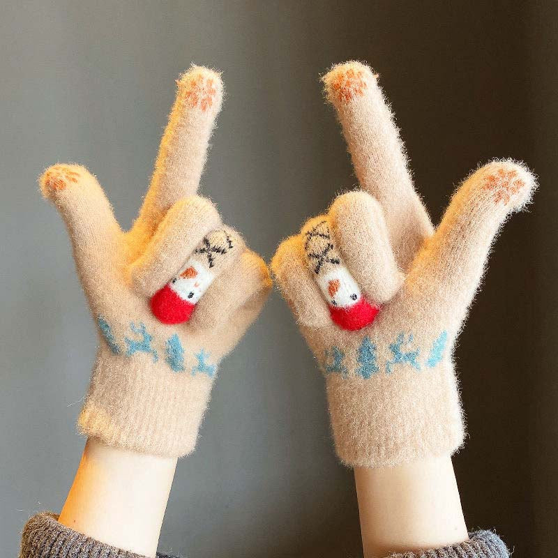 Cartoon Warm Gloves