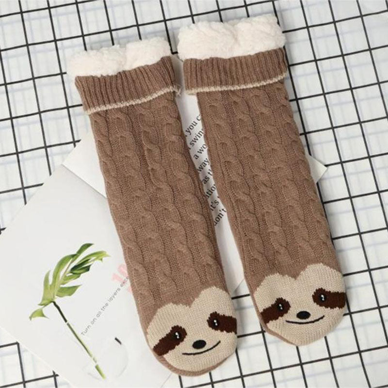 Cartoon Non-Slip Warm Socks