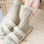 Breathable Floral Socks