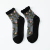 Breathable Floral Socks