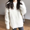 Casual Solid Colour Sweater