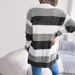 Casual Striped Cardigan