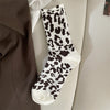 Vintage Leopard Print Socks