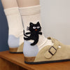 Casual Cat Print Socks
