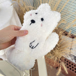 Cartoon Plush Warm Gloves