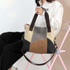 Vintage Contrast Colour Canvas Bag