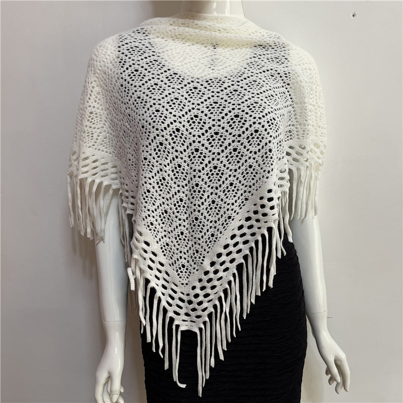 Elegant Hollow Scarf