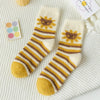 Warm Floral Socks