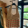 Casual Floral Knitted Bag