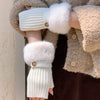 Warm Solid Colour Gloves