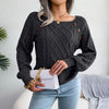 Casual Cable Knit Sweater