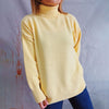 Casual Solid Colour Knit Sweater