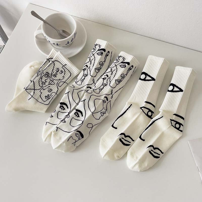 Creative Abstract Socks