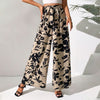 Vintage Floral Print Trousers