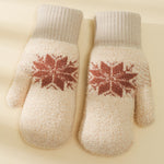 Warm Snowflake Gloves