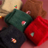 Warm Plush Christmas Socks